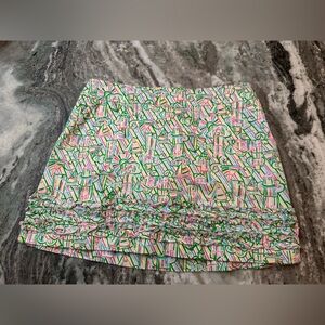 Lilly Pulitzer “Guiding Light” Lighthouse Print Skort – Size 4